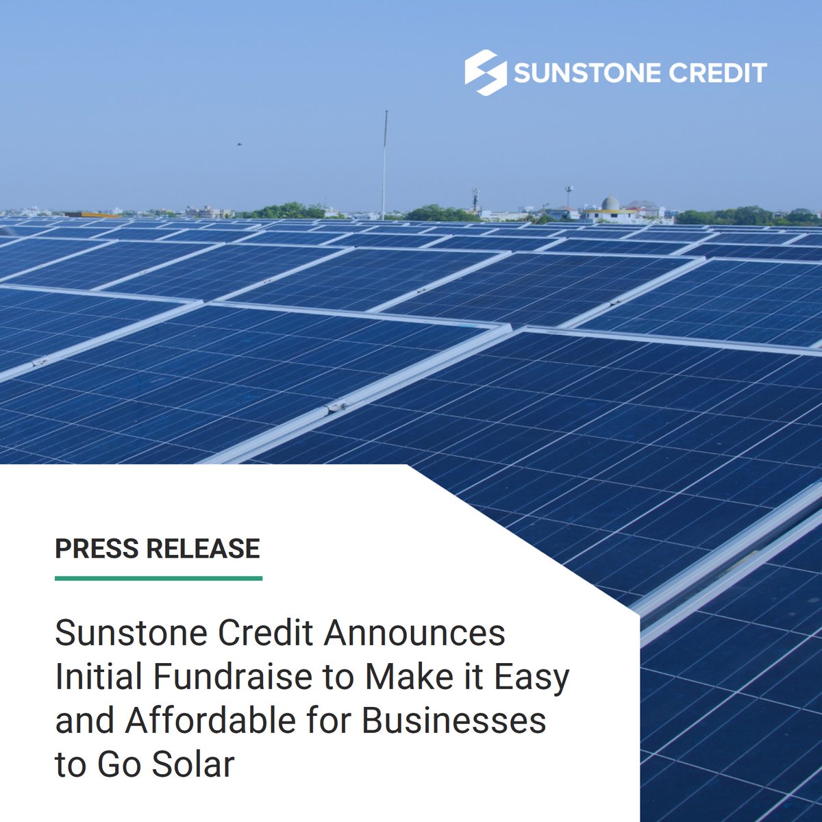 SunstoneCredit's tweet photo. We are thrilled to announce our initial fundraise!

We are so fortunate to have among our exceptional investor group @ForbrightBank @crossriverbank @GrotechVenture Early Light Ventures and @Univ_System_MD 

Full press release: https://t.co/3JQbKgecbe https://t.co/l1t7STcmS4
