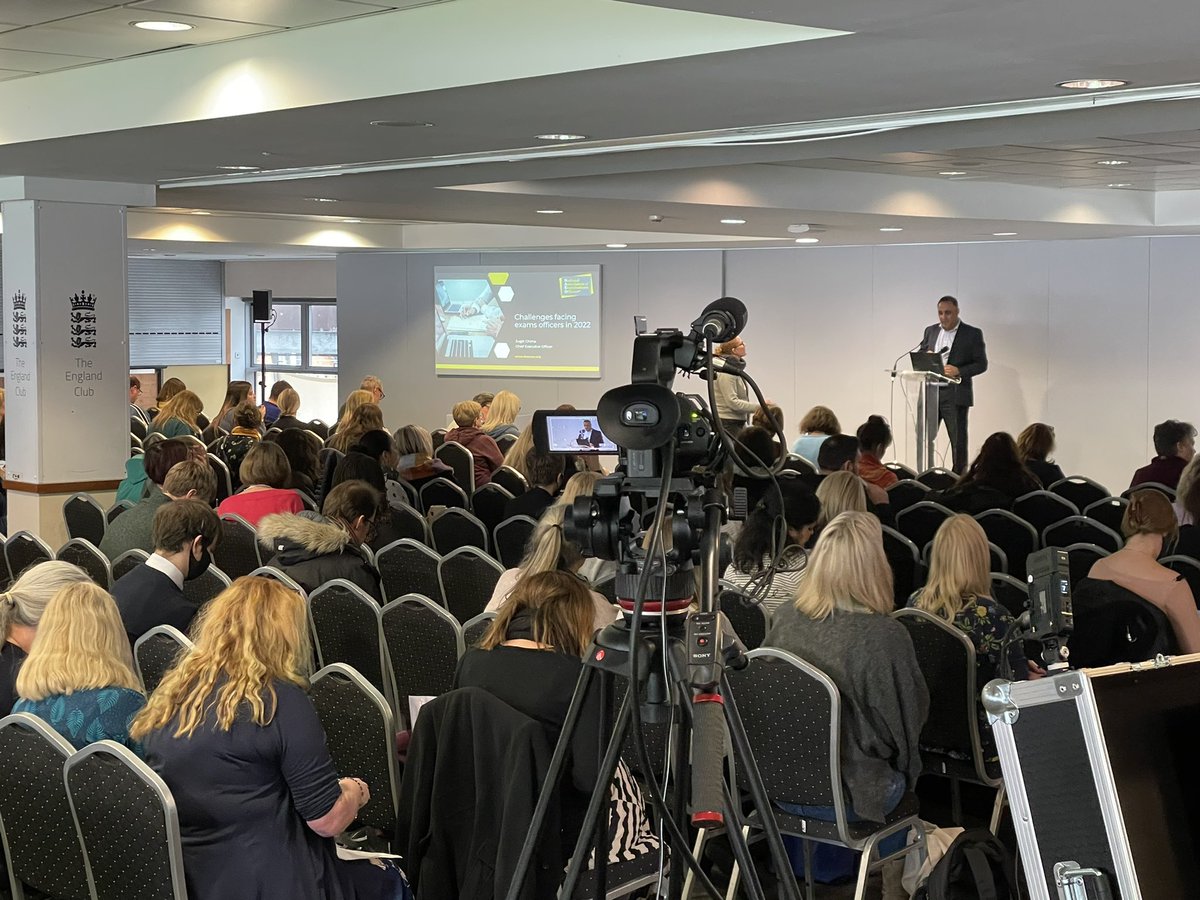 Jackthetweet's tweet photo. Great to be back @TheExamsOffice conference in London. #exams #exams2022 #ExamReader #AccessArrangements #JCQ https://t.co/7bXrinscxs