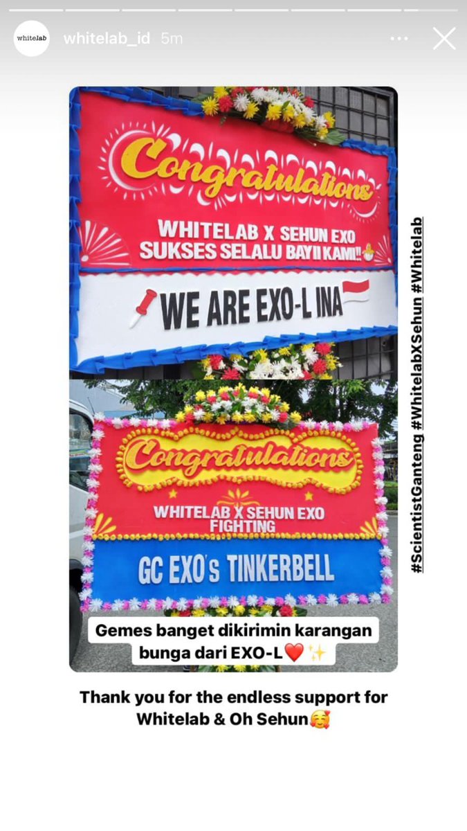 rdewiokta's tweet photo. EXO-L INA the best memang 👍 yuk ri kita terus kasih dukungan ke bayii kita 💕🐣
#WhitelabXSEHUN #ScientistGanteng
#EXOLINA #weareoneEXO https://t.co/cMzIhIPzSD