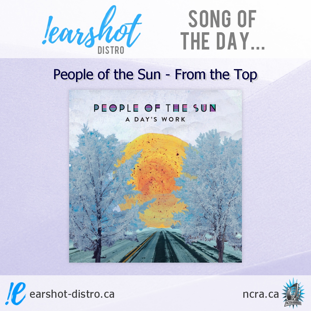 earshotdistro's tweet photo. The #EarshotSongOfTheDay is 'From the Top' by @PplSun - a smooth combo of rap &amp; live band jazz-funk, flowing with messages of positivity &amp; togetherness from this #Regina group.

More: https://t.co/Nqmcg6aDUQ
#earshotdistro #musicdistro https://t.co/HI72topsZA