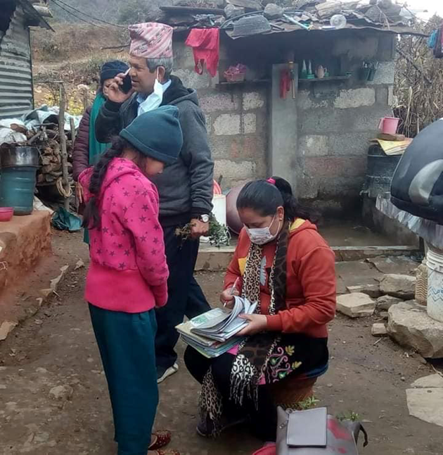 BHCA program in Sindhuli payed a regular home visit and distributed dignity kits for people in need to support the local NGO: Child Right Protection Center (CRPC). 
In Kathmandu, the BHCA program checked up student’s homework and came up with some books for all.
#BHCA#CPCS