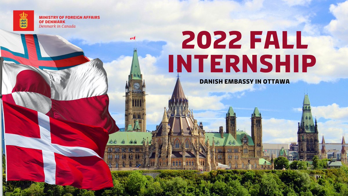 DKambCanada's tweet photo. If you're interested in becoming our new intern this Fall, you're in luck! 

Right now, we're looking for interns to join our team in Canada🇨🇦🇩🇰🇬🇱🇫🇴
 
Click the link to read more and apply by February 16, 2022: https://t.co/Pj26qToLfY
 
#DenmarkinCanada #NorthAmerica #TeamIntern https://t.co/HlEk22wBAW