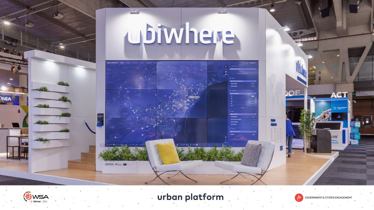 ubiwhere's tweet photo. π’ URBAN PLATFORM by @ubiwhere is one of the global winners of the @WSAoffice for Government and Citizen Engagement! π
πThank you, WSA, for this prize and recognition! We feel very proud! ππ
#ubiwhere #urbanplatform #smarcities #bestdigitalsolution #wsa #portugal #5G https://t.co/fw2RgumXMw