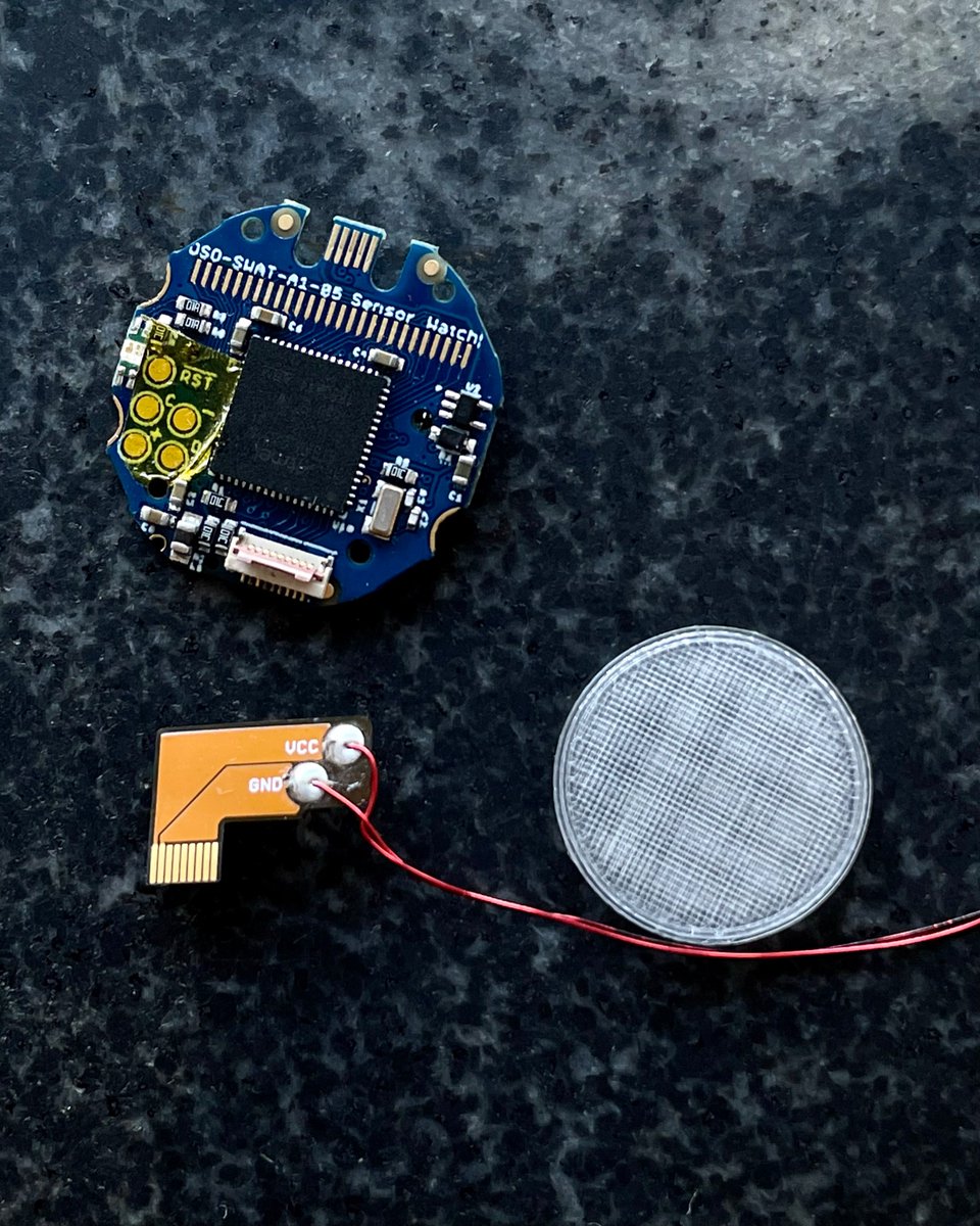 josecastillo's tweet photo. taking some last-minute screenshots for today’s #SensorWatch backer update. If you’ve ever wondered how I measure current consumption on the watch: it’s a purpose-built sensor board that powers the gadget from the 9-pin connector + a fake coin cell. Oh, and a Nordic PPK2 :) https://t.co/ESVOTb355i