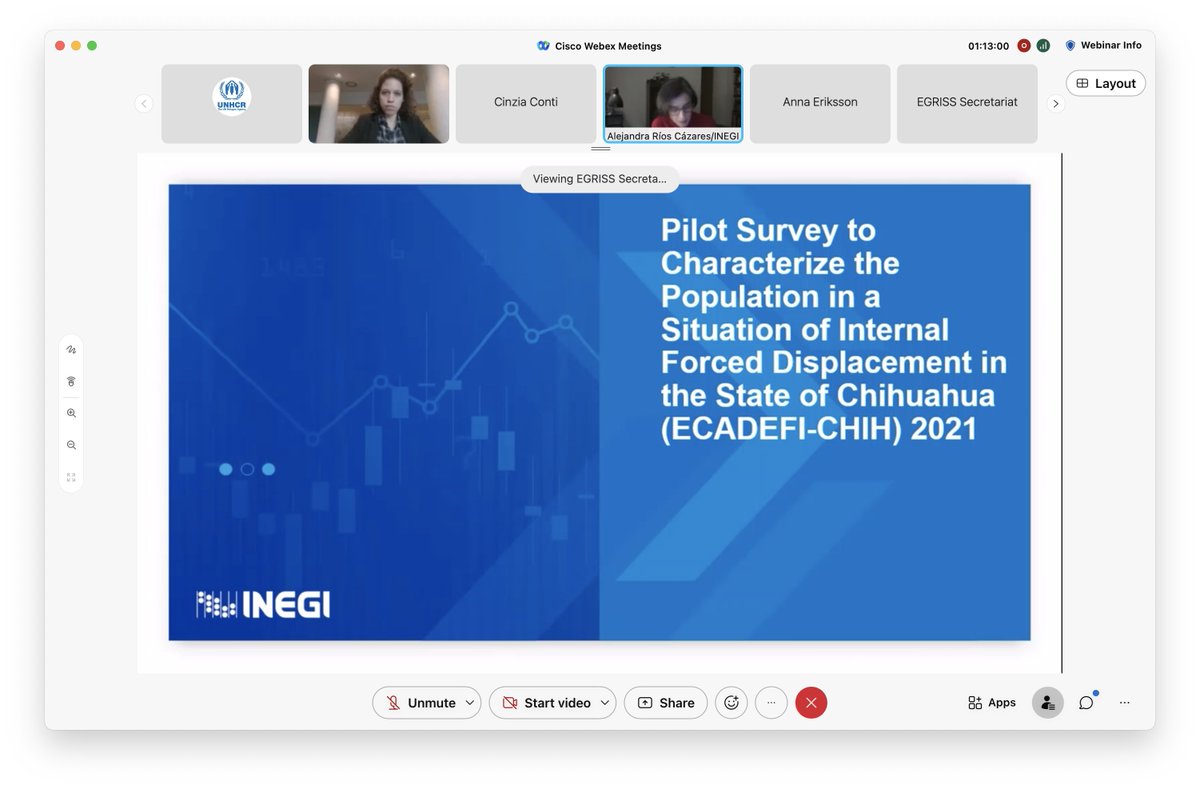 JIPS_profiling's tweet photo. Excited to listen to Alejandra Ríos Cázares @INEGI_INFORMA sharing the experience & lessons from #Chihuahua pilot on implementing the Intl.Rec.s on #IDPstatistics. Key lesson 1️⃣: collaboration is critical & needs to involve diff levels of govt but also of society. https://t.co/VPn86KX7wP