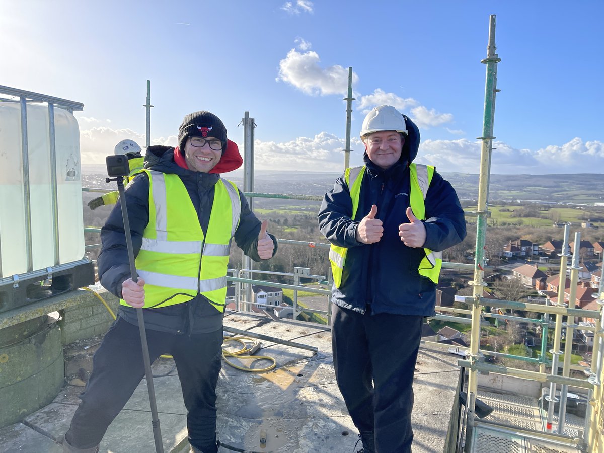 Gavin_Sharp_73's tweet photo. "I never thought I'd live to see the day" HUGE thanks once again to @_AuraLtd for the amazing privilege of GOING TO THE TOP of #KeppelsColumn to film the next episode of our school blog on the restoration work.  Absolutely Amazing! @RMBCPress @stbedes_roth @StBedesMrF #BedesAtTop https://t.co/0dWtVKuFK4