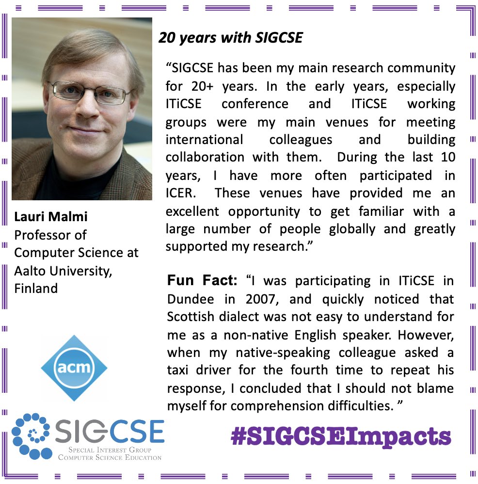 ASigcse's tweet image. #SIGCSEImpacts, #Feb2022