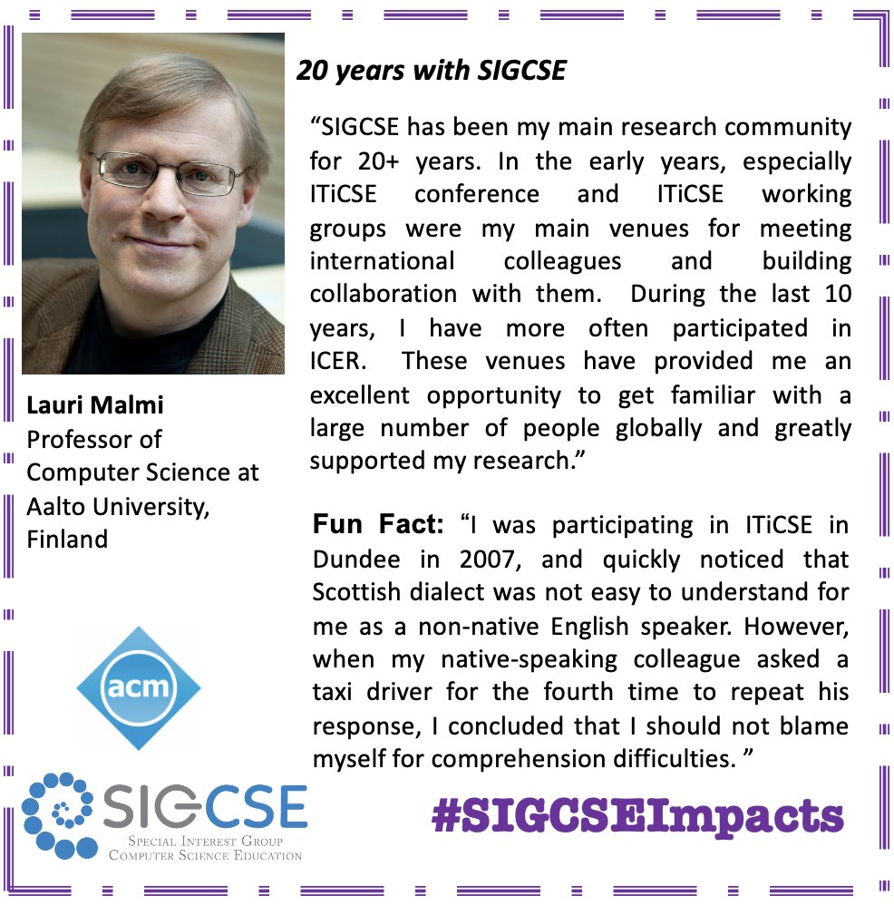 #SIGCSEImpacts, #Feb2022