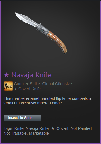 swaggyavi's tweet photo. Going to be doing a #giveaway for a Navaja Knife!

To enter:
1. Like + Retweet
2. Follow @swaggyavi @Royals_CS &amp; @GrimyRannarr 
3. Tag 1 Friend!

Good Luck!

#CSGO https://t.co/CEV2gdEcxo