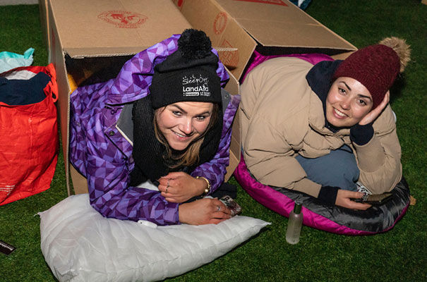 HowardGroupUK's tweet image. Only a month to go until the @LandAid #SleepOut, raising money and awareness to help #EndYouthHomelessness with @YMCATrinity. 

Join us at #Cambridge University Rugby Club on 10 March 2022: ow.ly/ez7y50HKlr3 via @businessweekly 

@CURUFC #CharityEvent