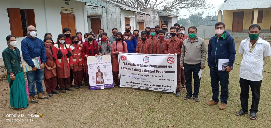 meamlan's tweet photo. 2School prgms  at Potunagar High &amp; Ramnagar Girls under West Tripura 4 FGDs at Kherngbar &amp; Mohanpur CHC,Bidya Mem.PHC &amp; Puranigam HWC done on Tobacco &amp;substance abuse 10th Feb.@DMWest_Tripura @SiddharthShiv @HfwTripura @DrDebashishDas4 @DrSupriyaMallik @nhm_tripura @IshitaGuha4 https://t.co/hRYDGvEeVp