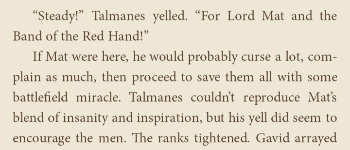 Unos_Eyepatch's tweet photo. What I would give for a friend to think about me like Talmanes thinks about Mat 🥺
#TwitterofTime #WoTBookSpoilers https://t.co/Vh52bH2UvF