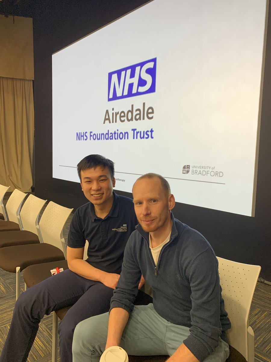 AGH_Practiceed's tweet photo. Great day @UOB_Physio. Presenting and meeting final year students about to graduate. So many opportunities available, what a time to be entering the workforce. I’m sure they will make excellent healthcare professionals. https://t.co/fCw777jFUh