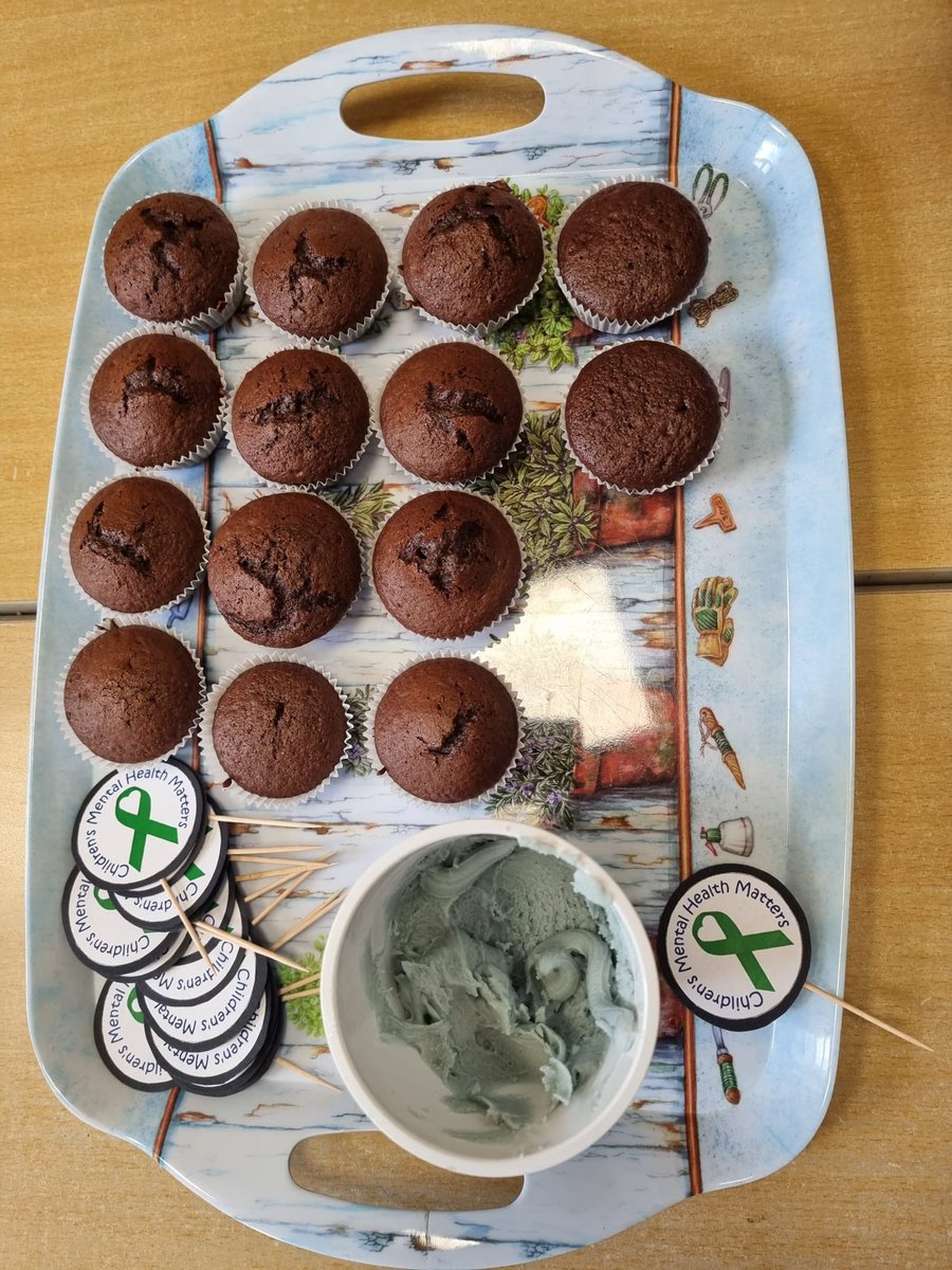 ikhlaasPrimary's tweet photo. Year 1 children enjoyed baking cupcakes for Children’s Mental Health Week. Well done Year 1, they look yummy! 🧁😋 #ChildrensMentalHealthWeek #Baking #Year1 https://t.co/fO0Z1PFug6