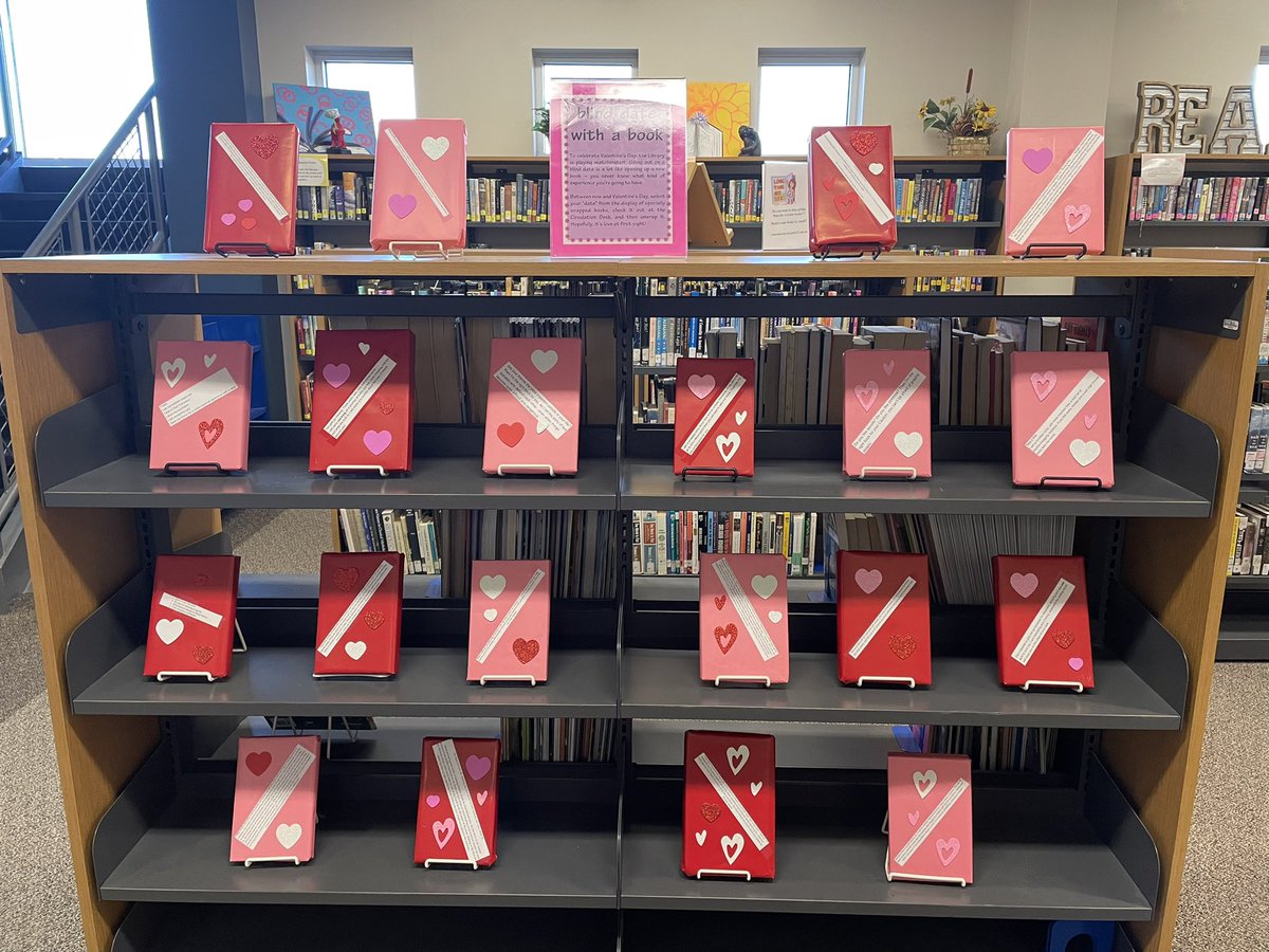 library_CHS's tweet photo. We are ready for Valentine’s Day! @CHS_Indians https://t.co/1MpAyYkEO8