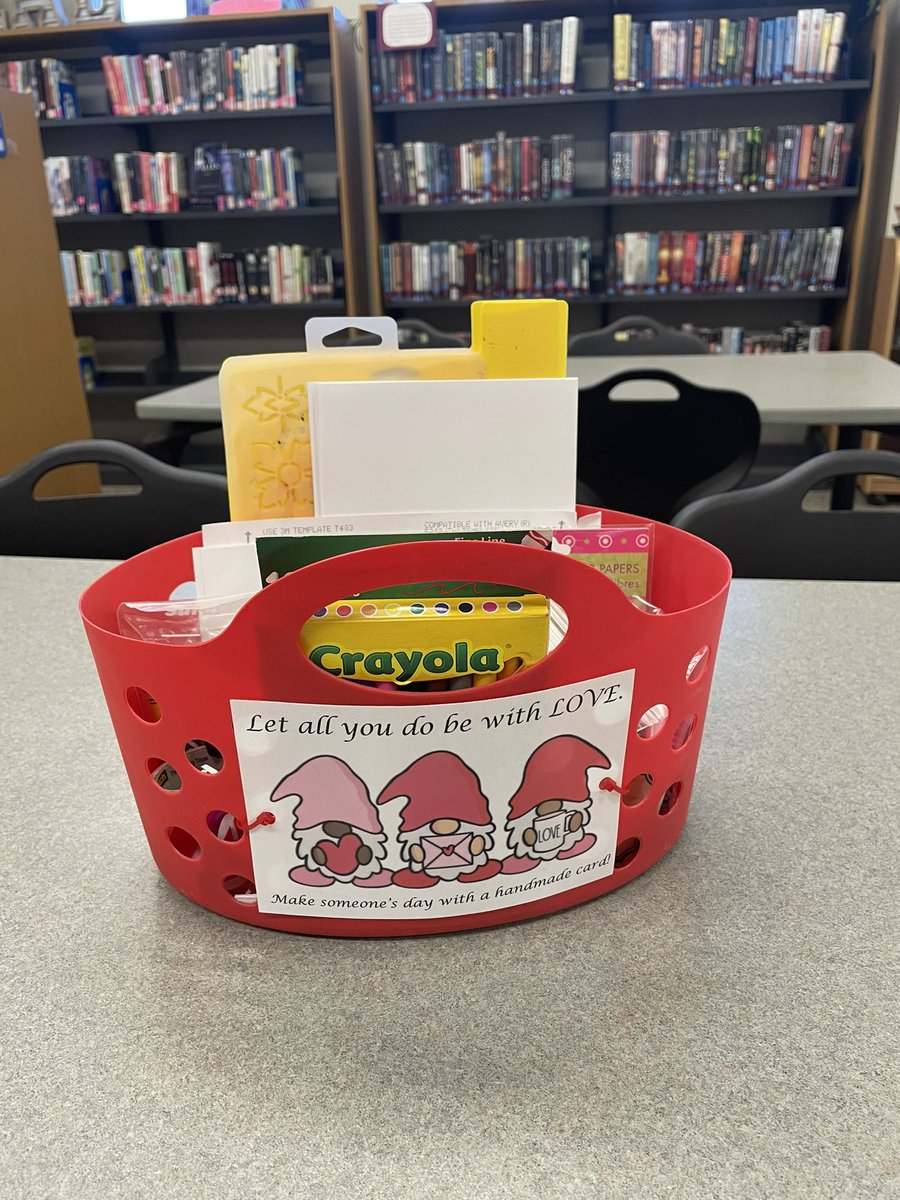 library_CHS's tweet photo. We are ready for Valentine’s Day! @CHS_Indians https://t.co/1MpAyYkEO8