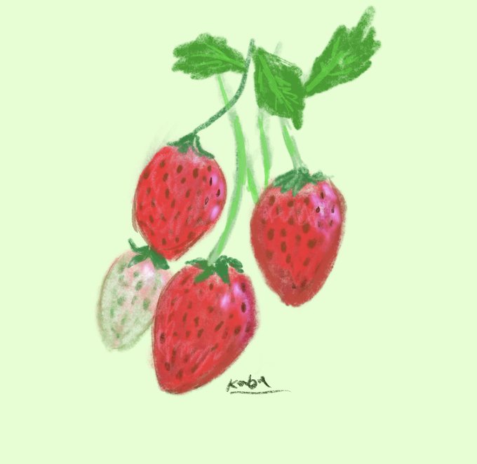 いちご狩りのtwitterイラスト検索結果 古い順