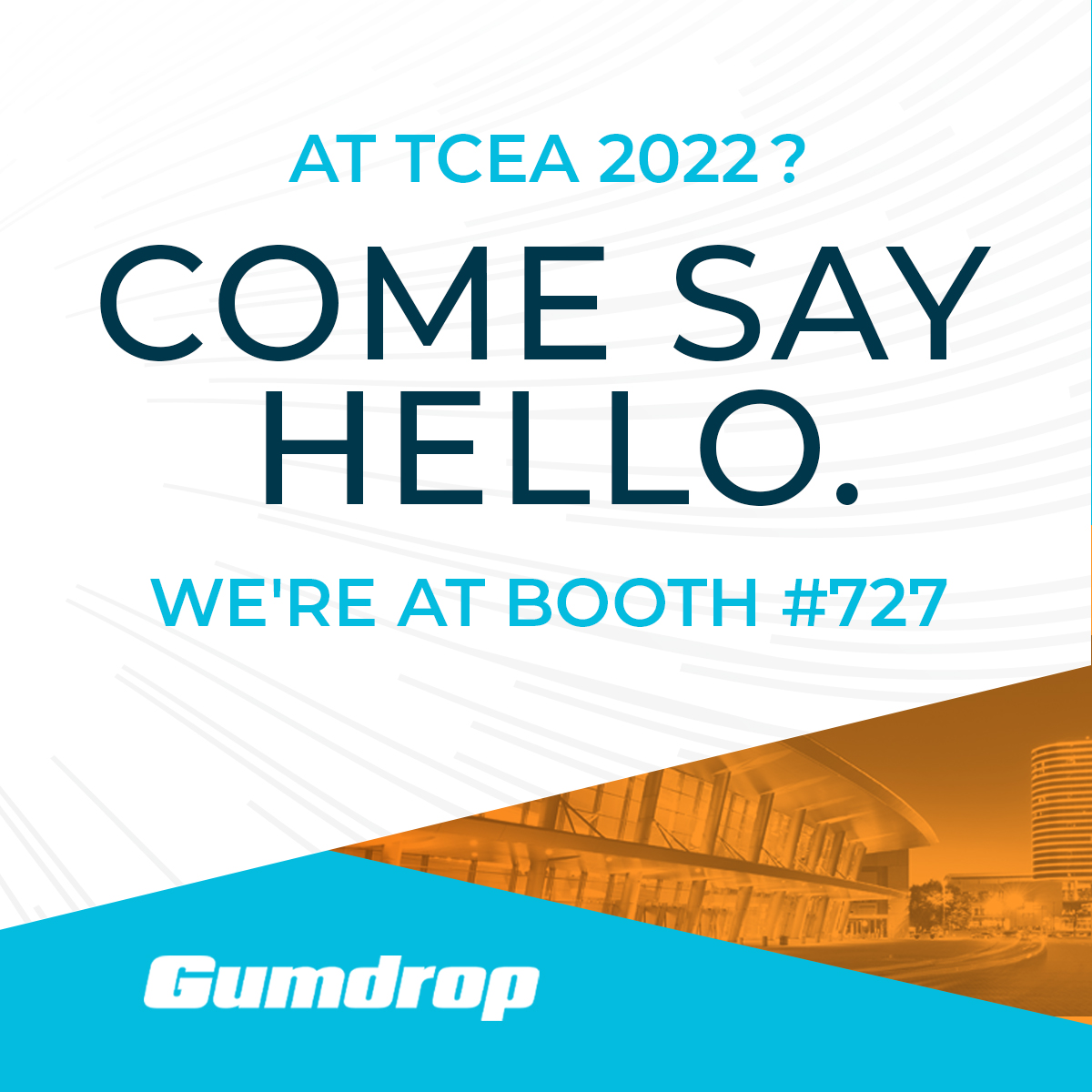 gumdropcases's tweet photo. Today is the last day of TCEA 2022 and we’d love to say hi! Visit the Gumdrop booth (#727) to check out our latest products and chat with deployment experts to let us know how we can help protect your student devices! We'll be here until 2pm!

#TCEA #K12 #EdTech #Education https://t.co/Kyegr40TJt