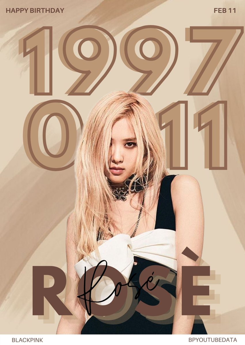 20220211 🌹💖

With a voice that spreads love to millions of people, Happiest Birthday #ROSÉ 🎉

HAPPY HALF FIFTY ROSÉ
#OurRockstarROSÉDay
#봄의시작_채영아_생일축하해
#BLACKPINK #블랙핑크 #ROSÉ #로제 <a href="/BLACKPINK/">BLACKPINKOFFICIAL</a>