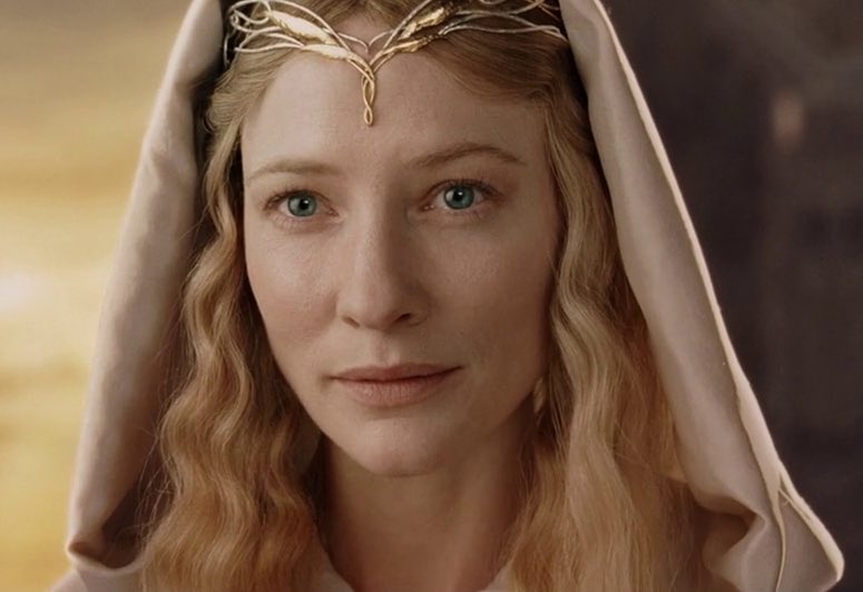 Je ne m’y ferai pas. Pour moi Galadriel c’est Cate Blanchett et pas une autre. #Galadriel #SeigneurdesAnneaux