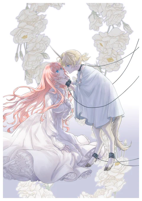 ②ネップリに出したレンルカ2枚目がレンルカアンソロJEWEL STORY寄稿イラスト、2、3枚目がレンルカアンソロLinaria寄稿イラストです! 