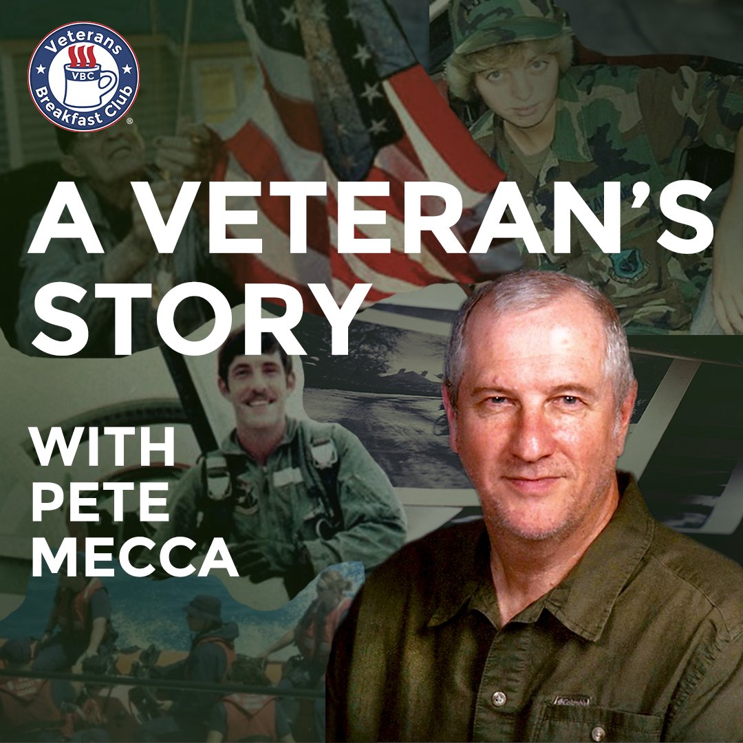vetbreakfast's tweet photo. Join us tonight at 7pm ET for Pete Mecca's A Veteran's Story! https://t.co/WYmECgDsQN

#veterans #oralhistory #virtualevent #storytelling https://t.co/Ga9mZqAXiW