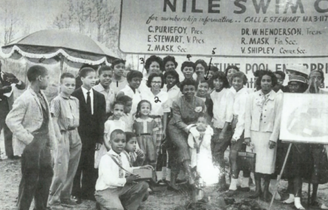 FairmountWW's tweet photo. In May 1959, families celebrate the groundbreaking for the Nile Swim Club. Learn more at https://t.co/zxgHHWpOAC.
#poolphl #swimmingequity #diversityinclusion #diversityequityinclusion #equityandinclusion #watersafetyawareness #blackhistoryfacts #blackhistorymatters https://t.co/POSFvW6Qgo