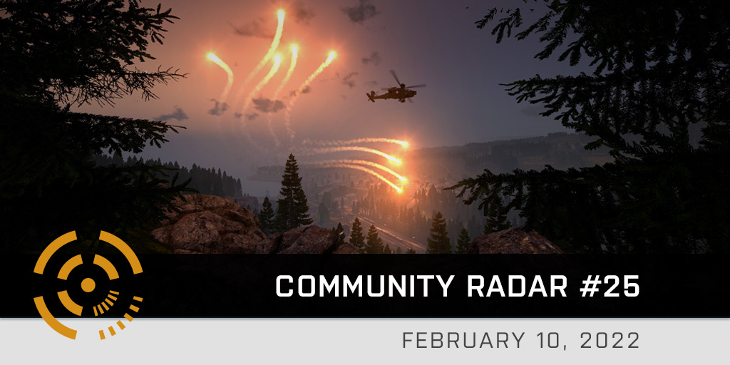 #COMRAD #25!📡

We present our first Community Radar of the year, and it is a milestone 25th issue! 🎉🥳🎊

You know the drill! Click here to see some amazing #Arma3 community content: bit.ly/3uFmuw9