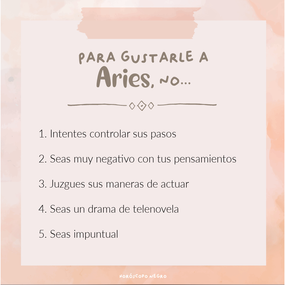 aries_hn's tweet photo. Para gustarle a #Aries, NO... ✨🔮✨ #horoscoponegro https://t.co/ypuUzd3bVU