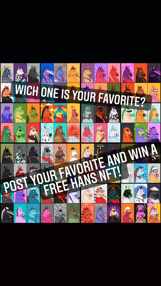 Emilmto's tweet photo. Im hosting a #contest for @cryptohans_club!🎉 

💰Winner gets a free Hans nft!
✅Rules
1⃣ Comment a picture of your favorite Hans and tag 2 friends
2⃣ Follow @cryptohans_club
3️⃣ RT this post

And thats it my friends! Winner is announced in 72⏰ 

#NFTs #NFTCommunity #NFTGiveaway https://t.co/3Q5k84KTu4