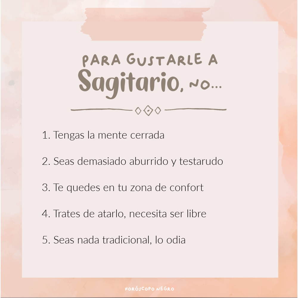 Para gustarle a #Sagitario, no... ✨🖤✨ #horoscoponegro