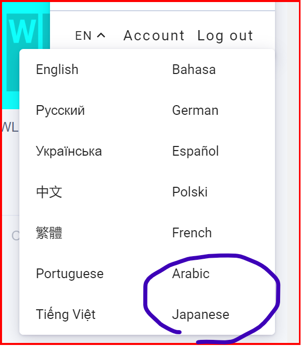 wejeio's tweet photo. Two more languages added to https://t.co/I2uANCvt0V -- Japanese and Arabic.  Now you can enjoy Weje in 14 languages. 

P. S. Malay and Romanian next week https://t.co/6drfRIfniX