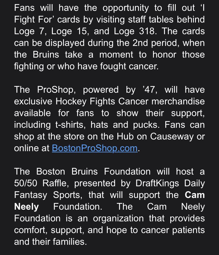 RochieWBZ's tweet photo. If you’re heading to the #NHLBruins game tonight…it’s a special night @tdgarden - #wbz https://t.co/0DC7AE97eR