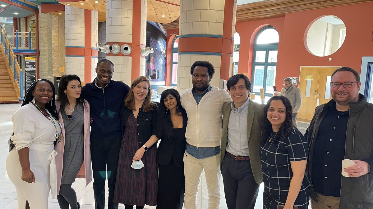 ayobamiolunloyo's tweet photo. I can’t describe what it feels like to see and be with all these guys again. The @CambridgeEMBA truly creates families. L-R: Ariel, Kellyann, Me, Eugenie, Sha, Ijidai, Jose Louis, Rou, Chris - a real microcosm 🌏 of #EMBA2018. Thanks @CambridgeJBS for the opportunity to reunite! https://t.co/KfgtGRBs0R