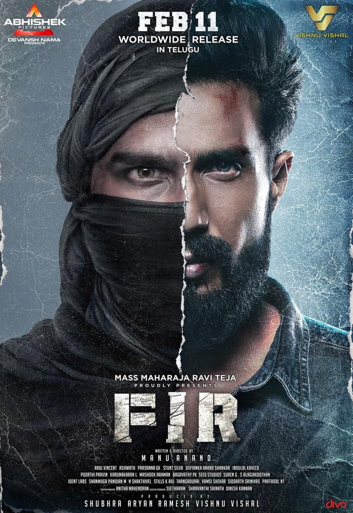 UrsVamsiShekar's tweet photo. Action Entertainer #FIR has been banned to Release in Malaysia, Qatar and Kuwait Countries!
Having a smooth release in Rest of World! 🔥
#FIRfromTomorrow
@TheVishnuVishal @RaviTeja_offl
@AbhishekPicture @itsmanuanand @mohan_manjima @raizawilson @Reba_Monica @divomovies @decoffl https://t.co/XLFFKTjIZH