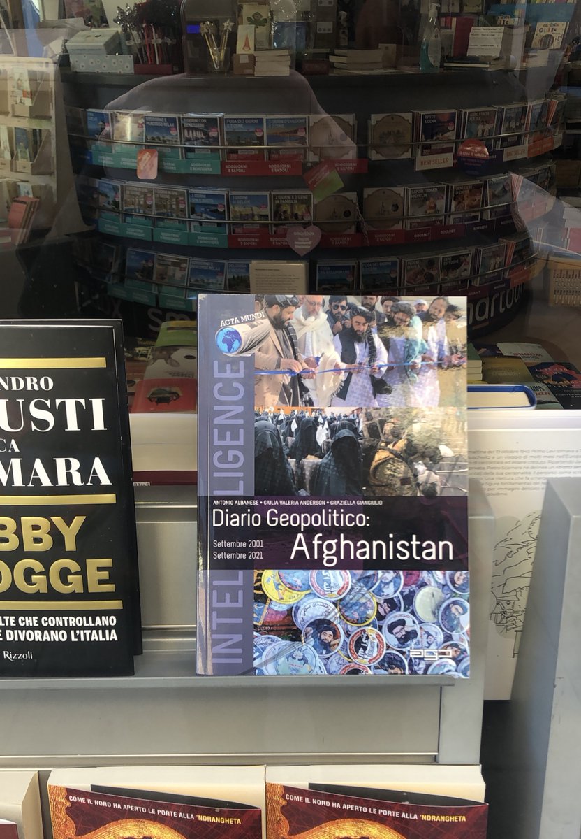 giulia_anderson's tweet photo. Ho appena visto il mio libro in vetrina presso la Libreria @Mondadori di Via Piave a #Roma. Devo ammettere che รจ una bella soddisfazione!
#Afghanistan #OSINT #AGCommunication https://t.co/usU0CUoDYj