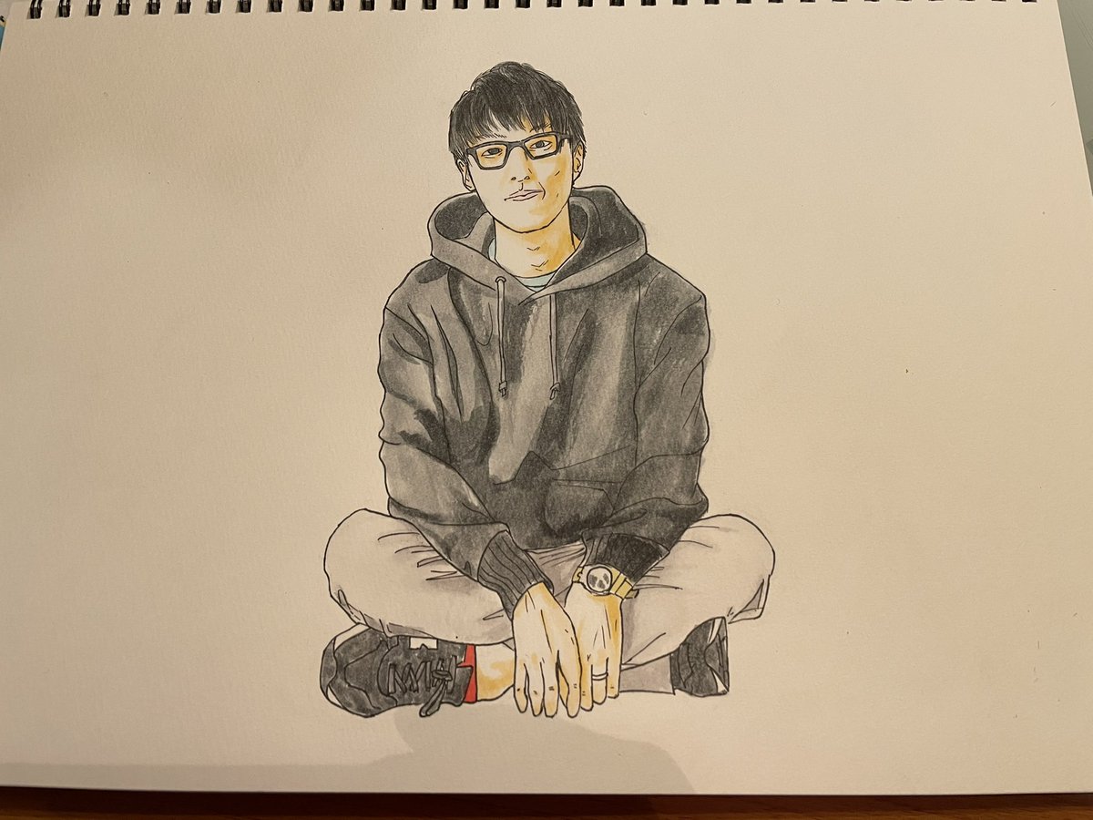 RED_INSECT_'s tweet photo. KANGOLコラボの模写
#牛沢 https://t.co/7TEboKKG8k