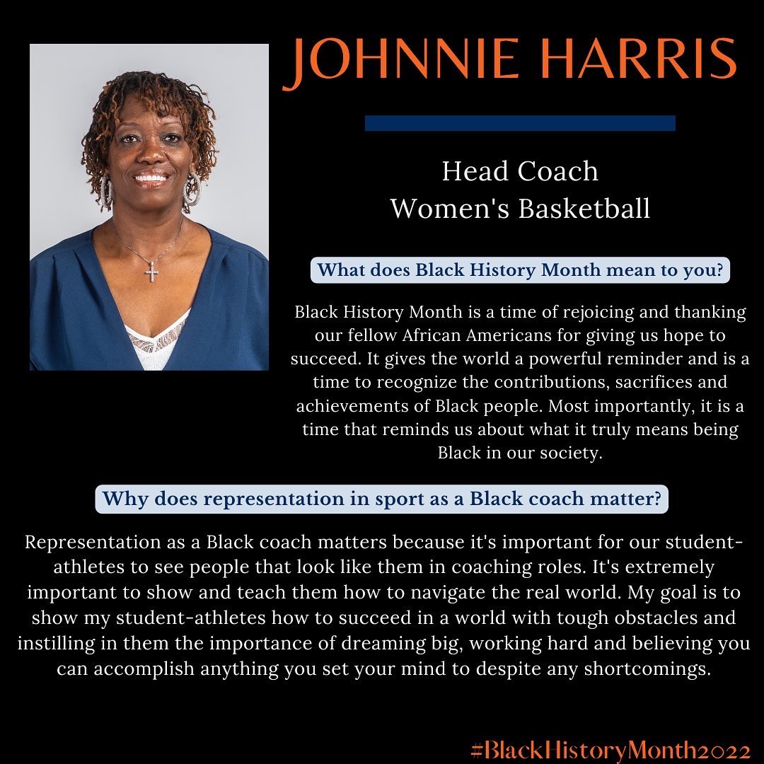 AuburnSAAC's tweet photo. Today we are highlighting Coach Johnnie Harris and Assistant Equipment Manager Tra’cee Tanner! #TitleIXAU50
#TogetherWeWill https://t.co/cZqEtoSzv4