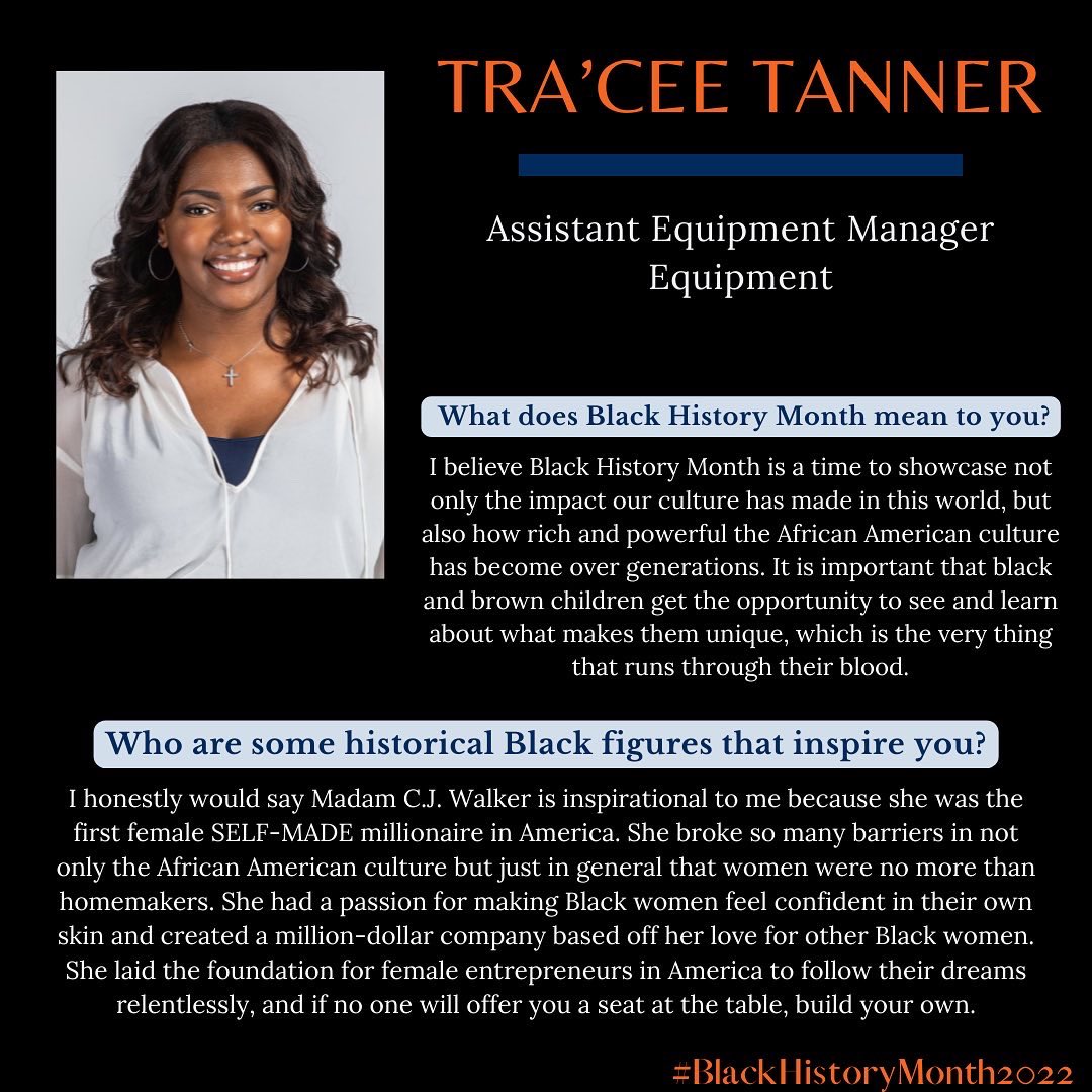 Today we are highlighting Coach Johnnie Harris and Assistant Equipment Manager Tra’cee Tanner! #TitleIXAU50
#TogetherWeWill