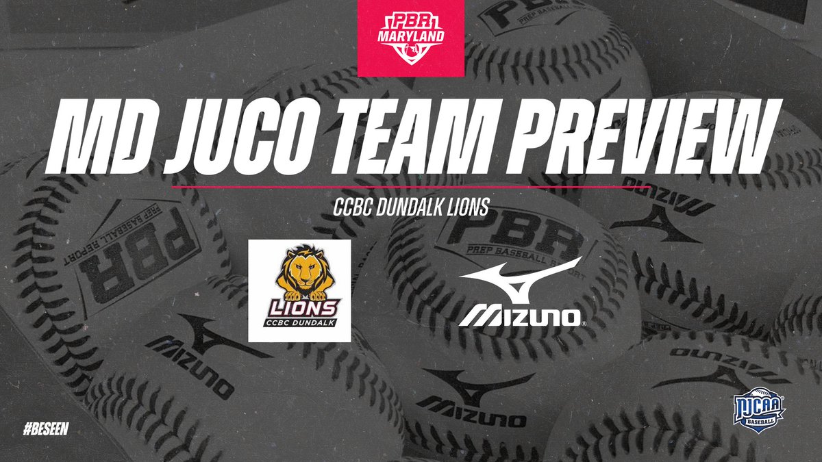 Prep Baseball Maryland (@prepbaseballmd) on Twitter photo ๐จ MD JUCO Team Preview ๐จ
๐ฅ CCBC Dundalk Lions
2022 season preview of <a href="/CCBCDunBaseball/">CCBC Lions Baseball</a> led by Matt Backert.
Full Release ๐
๐: zcu.io/b3dR
@PBR_JUCO <a href="/MarylandJuco/">Maryland JUCO Athletic Conference</a> ๐จ MD JUCO Team Preview ๐จ
๐ฅ CCBC Dundalk Lions
2022 season preview of <a href="/CCBCDunBaseball/">CCBC Lions Baseball</a> led by Matt Backert.
Full Release ๐
๐: zcu.io/b3dR
@PBR_JUCO <a href="/MarylandJuco/">Maryland JUCO Athletic Conference</a>