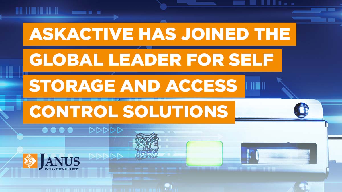 AskActive's tweet image. AskActive is now part of the Janus International Group. Follow us on @JanusEurope to learn more about our self storage and access control solutions. We'd love to stay connected!

#SelfStorage #Construction #AccessControl #Janus #Noke