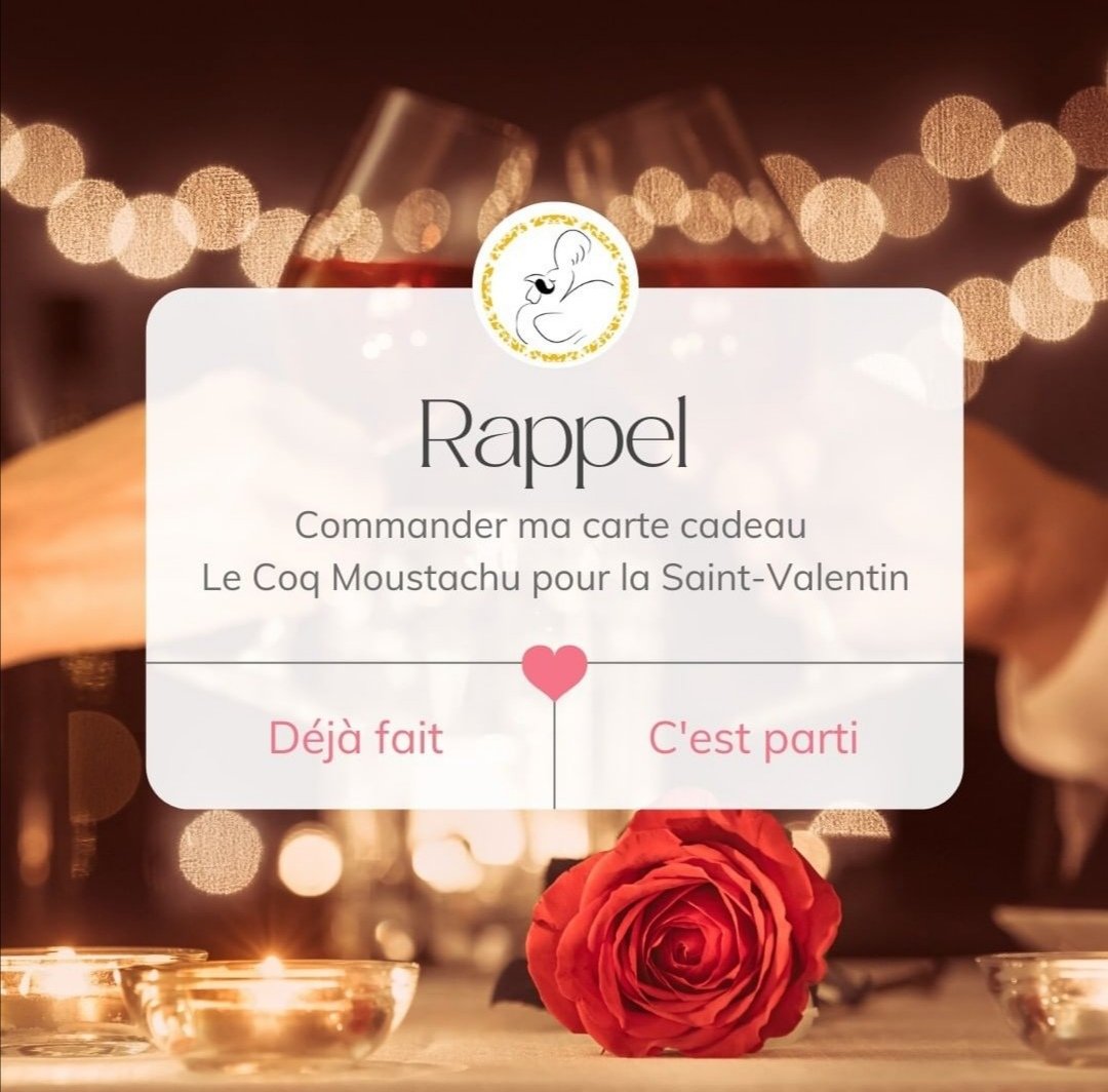 LeCoqMoustachu's tweet photo. ❤️Envie de faire plaisir à ta moitié ? ❤️ Plus que quelques jour pour lui offrir le cadeau parfait 🎁😍😉

#boxsurprise #SaintValentin #ideescadeau #madeinfrance #Cadeau #cartecadeau #gourmet https://t.co/PiABeBFqPB