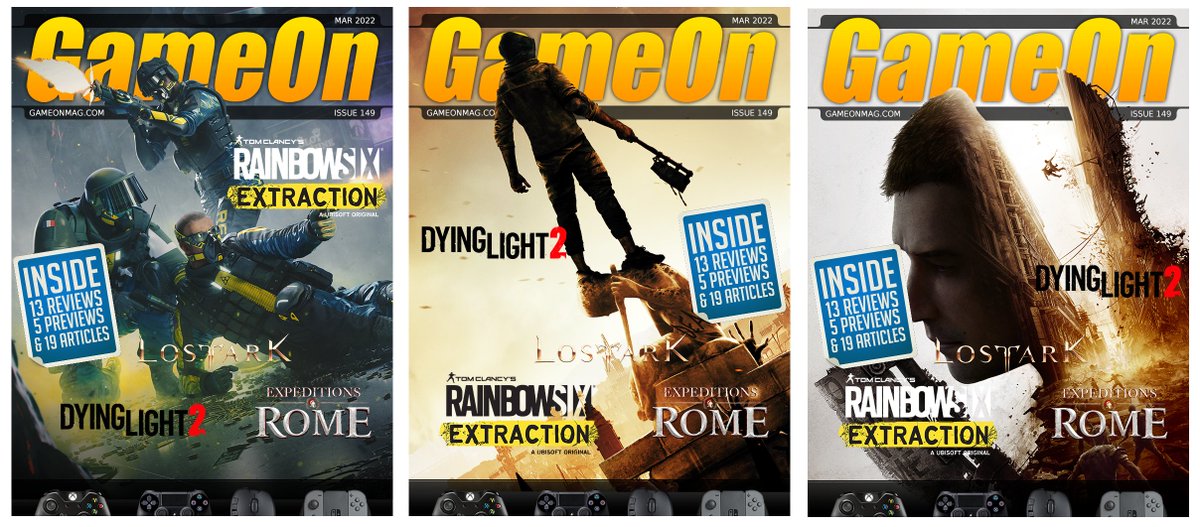TheGameOnMag's tweet image. Sometimes it's not easy deciding on which cover to use!

Hopefully, we made the right choice as this issue heads off to Amazon Kindle and Magzter for release on 23rd of February!