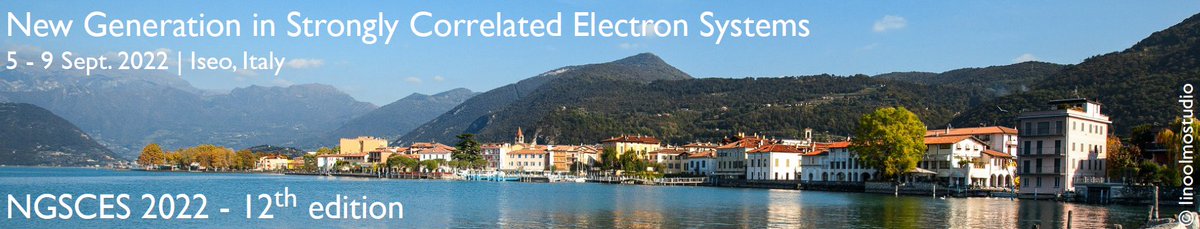 chrisw_nich's tweet image. Well it&apos;s official, the #NGSCES conference 2022 website is now online! Looking forward to exciting talks and discussions on a wide variety of strongly #correlated topics!
Check it out here: ngsces2022.sciencesconf.org