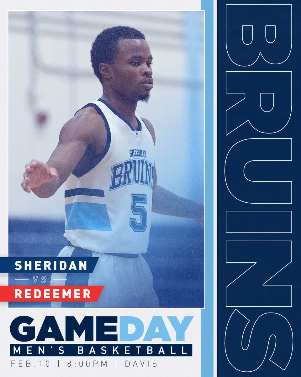 sheridanbruins's tweet photo. Regular. Season. Home. Openers.🐻 🙌 ⬇️

W🏀  vs. Redeemer
⏰ 6pm

M🏀  vs. Redeemer⠀
⏰ 8pm
📍 Sheridan College Davis
🔵 🔵 🎥 Double Blue Network Live Stream - https://t.co/NB8KfoqFwu
  *At this time no fans will be permitted in attendance.

#SheridanBruis #DBN #DoubleBlue https://t.co/W9GgtbteOO