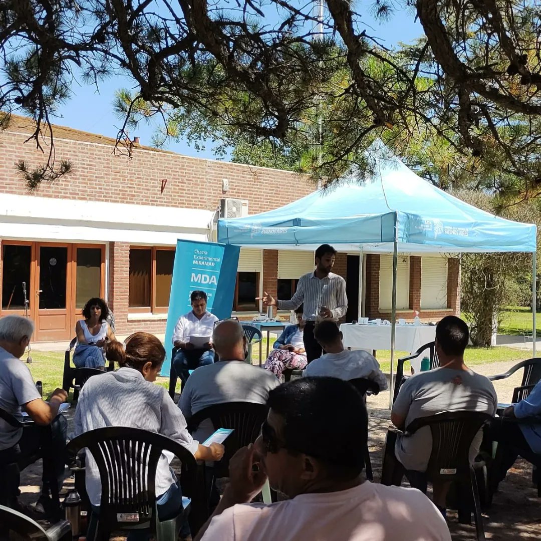 Hoy en nuestra Chacra se presentaron las líneas de financiamiento del Fondo Fiduciario Provincia en Marcha para el sector frutihortícola, florícola y viverista y el Boletín Climático Frutihortícola.