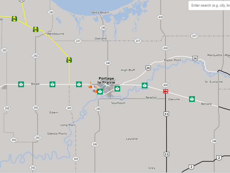 We are hearing from listeners it is quite slippery on highways around Portage this morning and vehicles are in the ditch west of Portage. portageonline.com/news/road-repo…