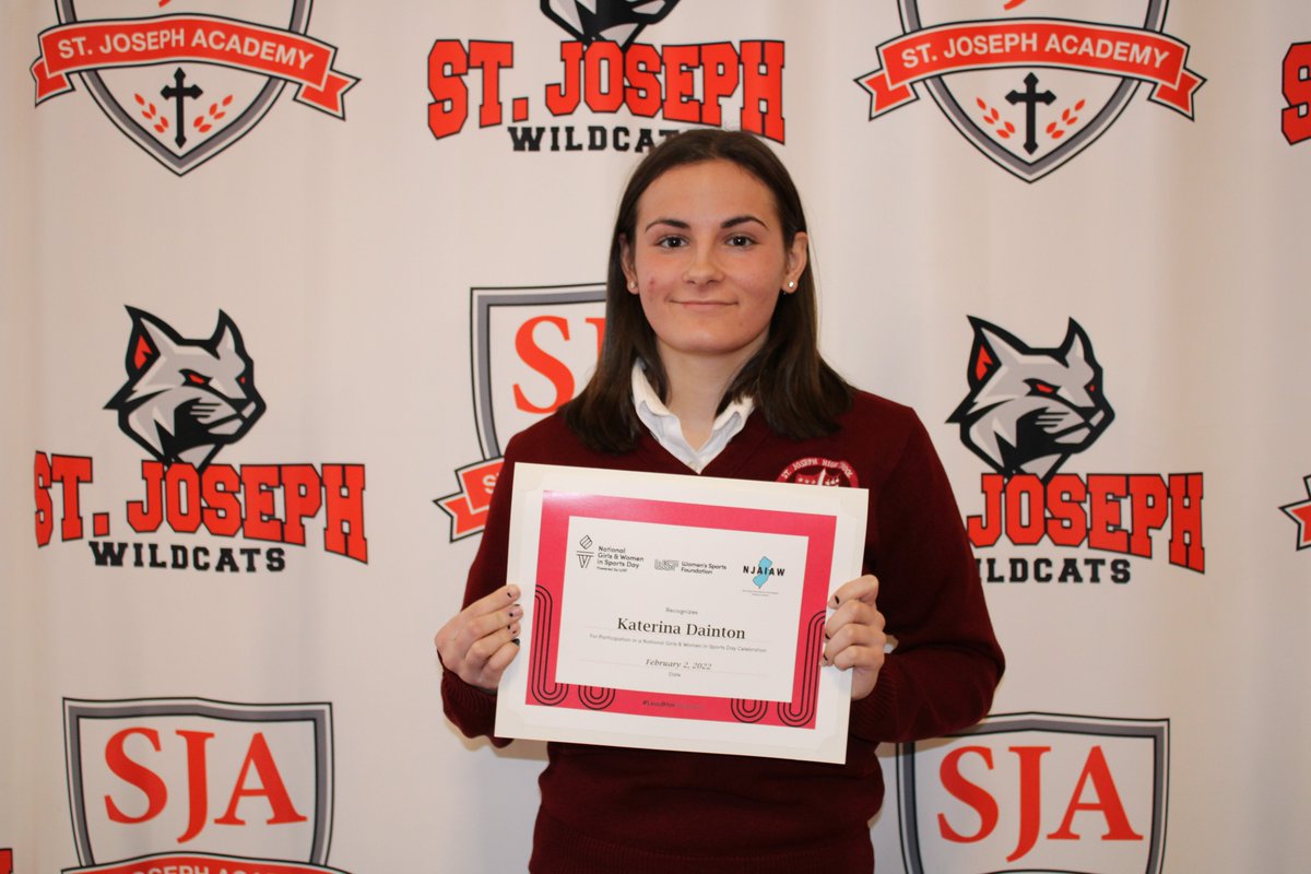 Congratulations to Katie Dainton on being our nominee for NJSIAA National Girls and Women in Sports. Katie has proven her success in the classroom and on the field. We can't wait to watch you do big things at Stevenson University! 

Our students make us so proud!