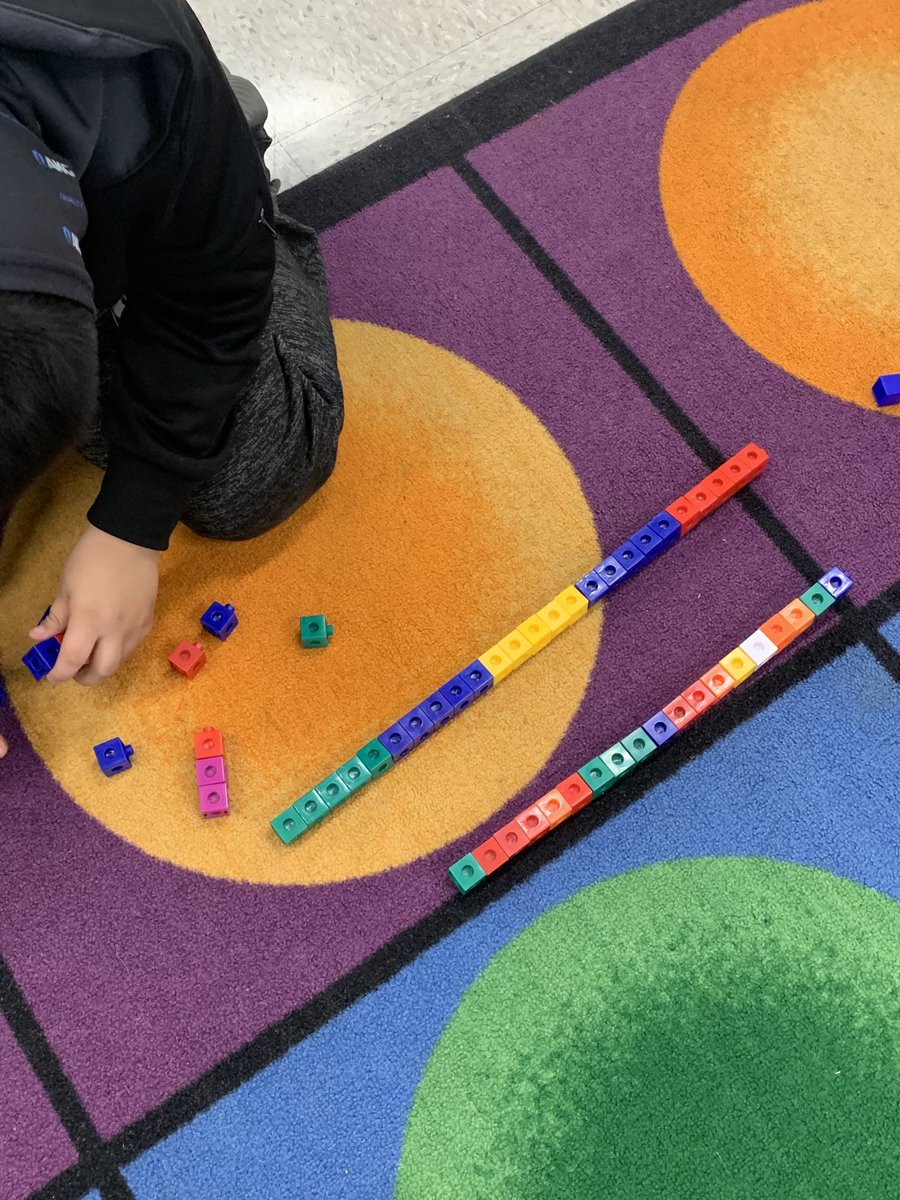 kboyd's tweet photo. Celebrating the 100th Day of School in first grade style ⁦@NewlinElem⁩! What is a more efficient way to count to 100 than counting by 1s? ⁦@mere_mc⁩ #100secondsofexercise #countingcollections ⁦@ABSSPublic⁩ https://t.co/KbZmr1keUj