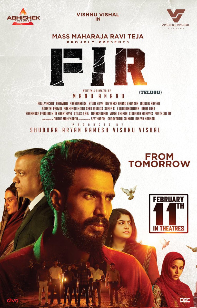akhil_tweetz's tweet photo. All The Best to all the films ❤
#Khiladi #KhiladiOnFeb11th
#Sehari #SehariOnFeb11
#FIR #FIRfromTomorrow https://t.co/hWn7dCiYfM